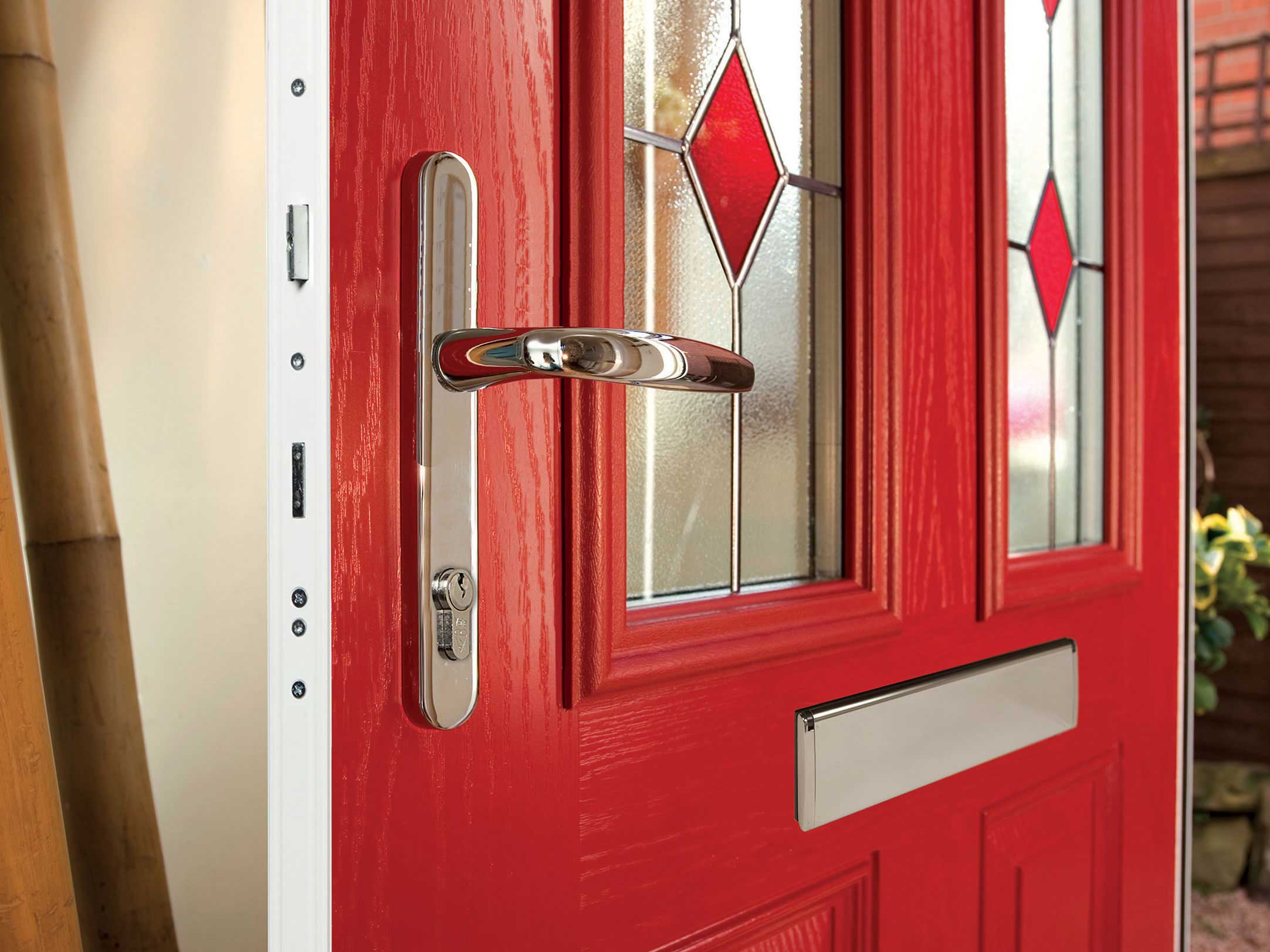 composite door surrey red