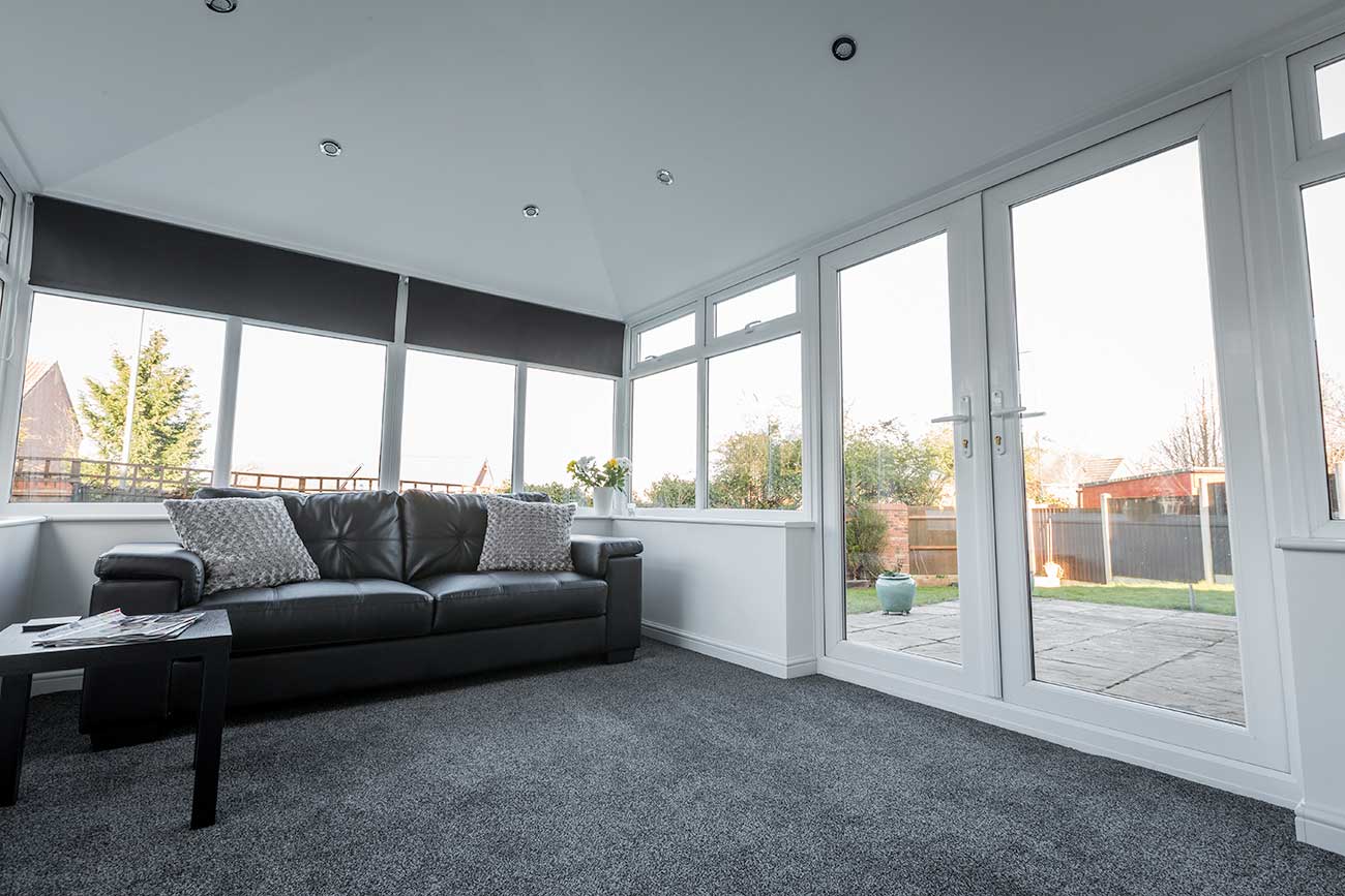 Tiled Conservatory Roof Interior